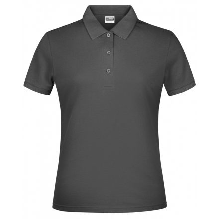 James&Nicholson Basic női galléros póló JN791 graphite XXL