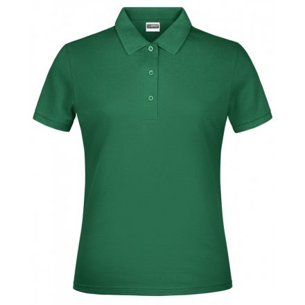 James&Nicholson Basic női galléros póló JN791 irish-green 3XL