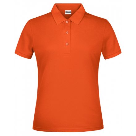 James&Nicholson Basic női galléros póló JN791 orange 3XL