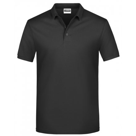 James&Nicholson Basic galléros póló JN792 black 3XL