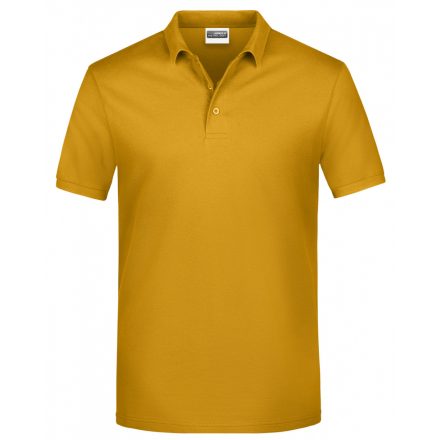 James&Nicholson Basic galléros póló JN792 gold-yellow 3XL