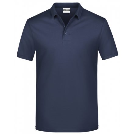 James&Nicholson Basic galléros póló JN792 navy 3XL