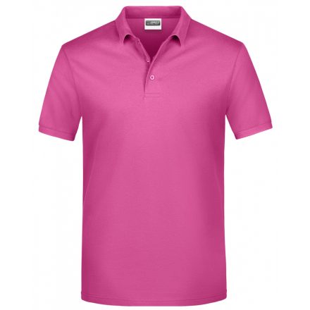 James&Nicholson Basic galléros póló JN792 pink 3XL