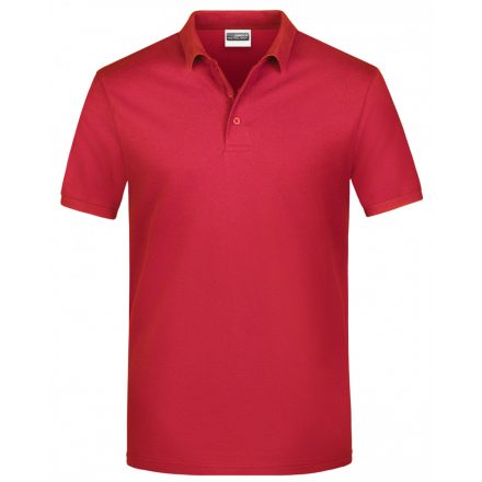 James&Nicholson Basic galléros póló JN792 red 3XL