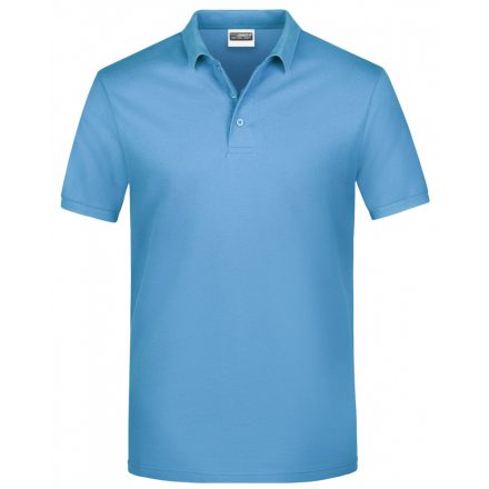 James&Nicholson Basic galléros póló JN792 sky-blue 3XL