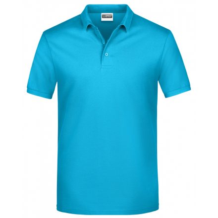 James&Nicholson Basic galléros póló JN792 turquoise 3XL