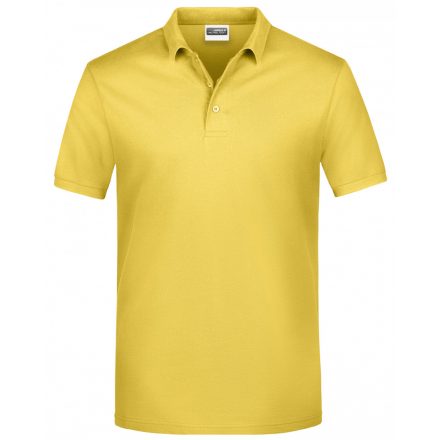 James&Nicholson Basic galléros póló JN792 yellow 3XL