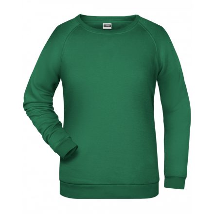 James&Nicholson Promo Sweat női pulóver JN793 irish-green 3XL