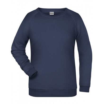 James&Nicholson Promo Sweat női pulóver JN793 navy 3XL