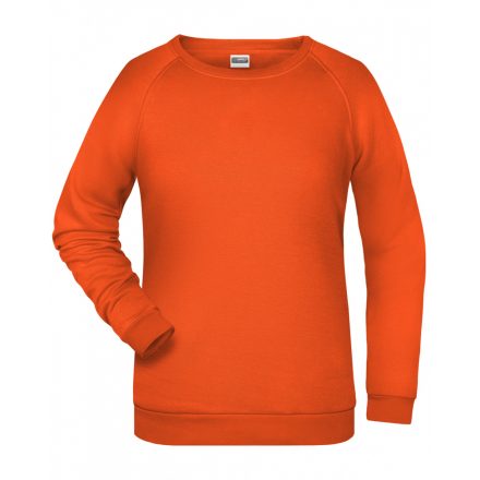 James&Nicholson Promo Sweat női pulóver JN793 orange 3XL