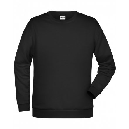 James&Nicholson Promo Sweat pulóver JN794 black 3XL