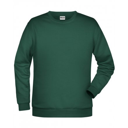 James&Nicholson Promo Sweat pulóver JN794 dark-green 3XL