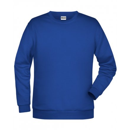 James&Nicholson Promo Sweat pulóver JN794 dark-royal 3XL