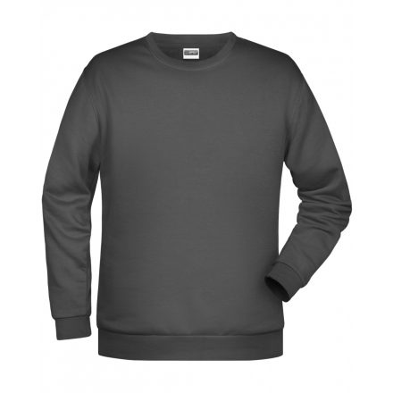 James&Nicholson Promo Sweat pulóver JN794 graphite 4XL