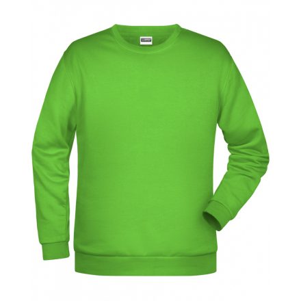 James&Nicholson Promo Sweat pulóver JN794 lime-green 3XL