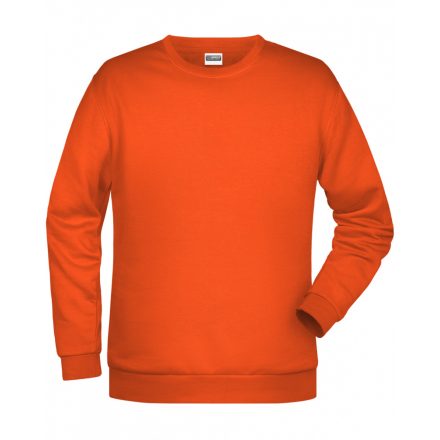 James&Nicholson Promo Sweat pulóver JN794 orange 3XL