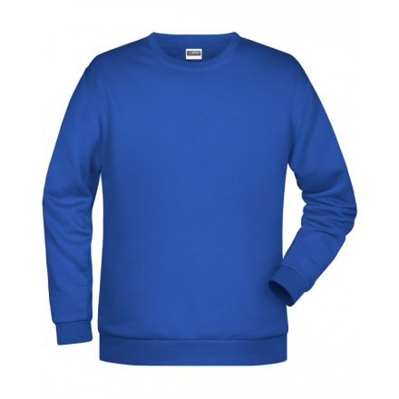 James&Nicholson Promo Sweat pulóver JN794 royal 3XL