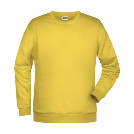 James&Nicholson Promo Sweat pulóver JN794 yellow 3XL