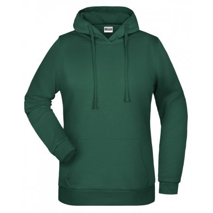 James&Nicholson Promo Hoody női pulóver JN795 dark-green 3XL