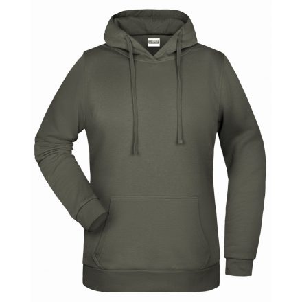 James&Nicholson Promo Hoody női pulóver JN795 dark-grey 3XL