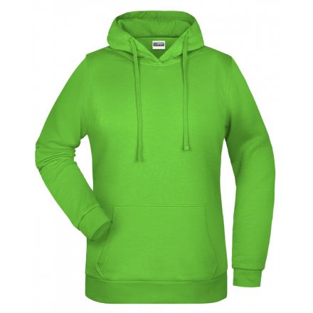 James&Nicholson Promo Hoody női pulóver JN795 lime-green 3XL