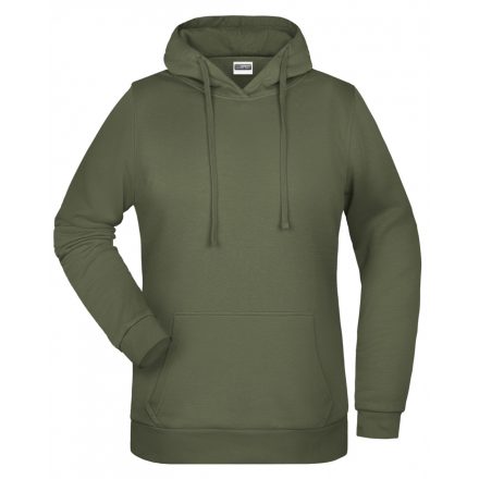 James&Nicholson Promo Hoody női pulóver JN795 olive 3XL