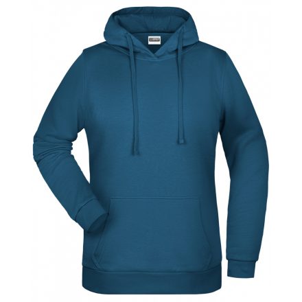 James&Nicholson Promo Hoody női pulóver JN795 petrol XL