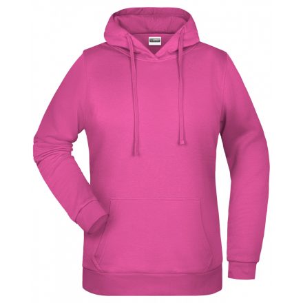 James&Nicholson Promo Hoody női pulóver JN795 pink 3XL