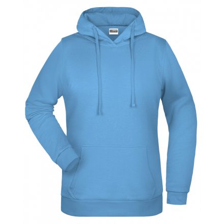 James&Nicholson Promo Hoody női pulóver JN795 sky-blue L