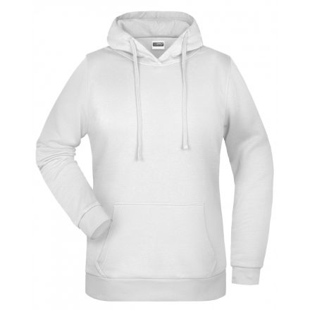 James&Nicholson Promo Hoody női pulóver JN795 white 3XL