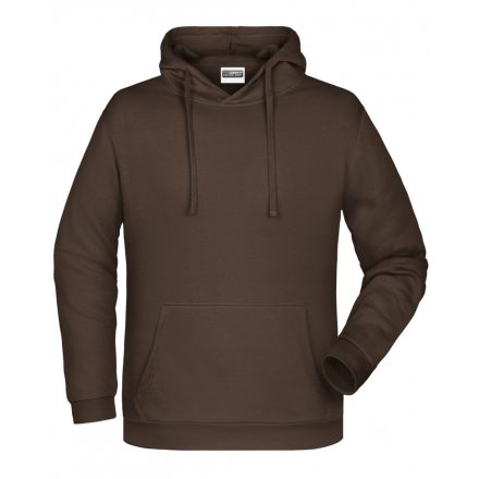 James&Nicholson Promo Hoody kapucnis pulóver JN796 brown 3XL