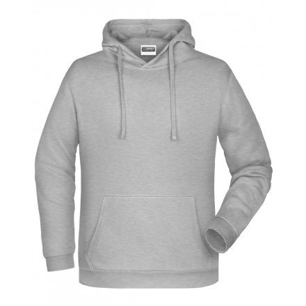 James&Nicholson Promo Hoody kapucnis pulóver JN796 grey-heather 3XL