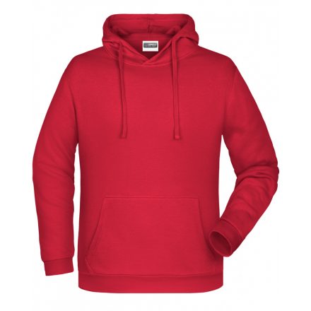 James&Nicholson Promo Hoody kapucnis pulóver JN796 red 3XL