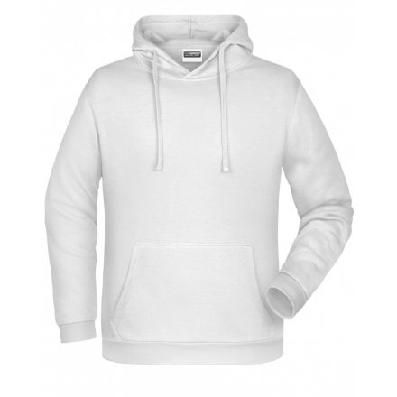 James&Nicholson Promo Hoody kapucnis pulóver JN796 white 4XL