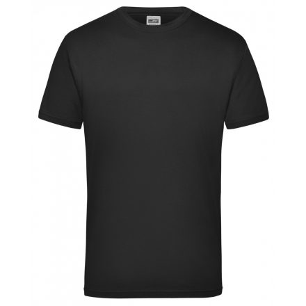 James&Nicholson J&N Workwear-T kereknyakú póló JN800 black 3XL