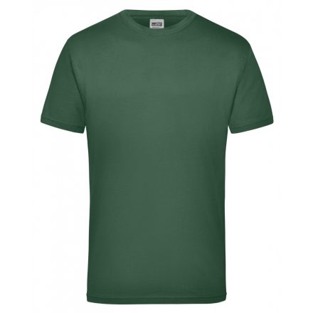 James&Nicholson J&N Workwear-T kereknyakú póló JN800 dark-green 3XL