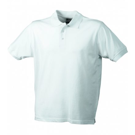 James&Nicholson Workwear galléros póló JN801 white 3XL