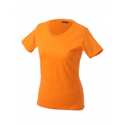 James&Nicholson J&N Workwear-T női kereknyakú póló JN802 orange L