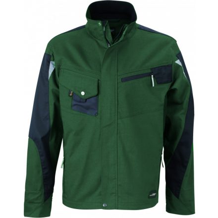 James&Nicholson STRONG munkadzseki JN821 dark-green/black 3XL