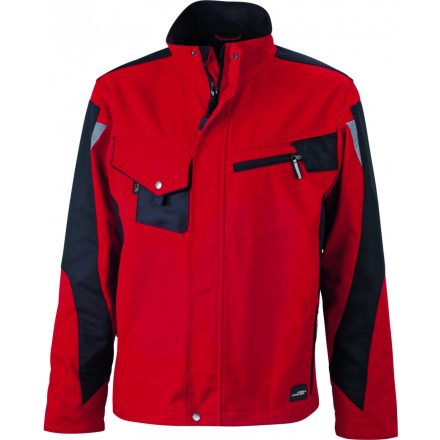 James&Nicholson STRONG munkadzseki JN821 red/black L