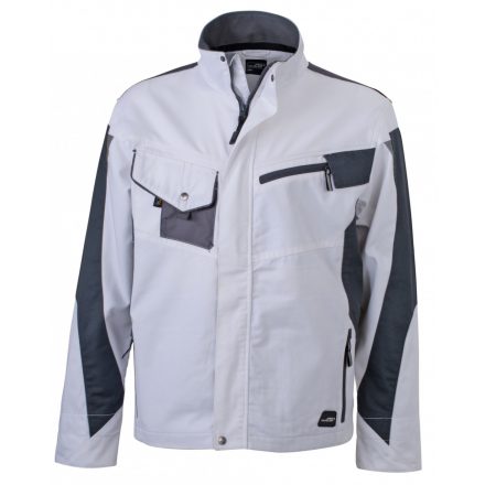 James&Nicholson STRONG munkadzseki JN821 white/carbon L