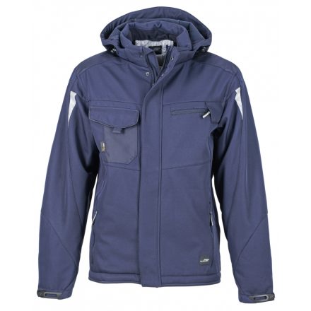 James&Nicholson STRONG Craftsmen softshell dzseki JN824 navy/navy L