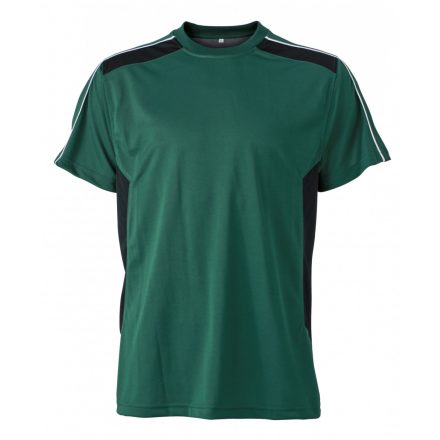 James&Nicholson J&N Craftsmen T-Shirt JN827 dark-green/black XS