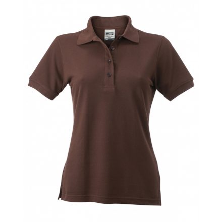 James&Nicholson J&N Ladies' Workwear női galléros póló JN829 brown 3XL