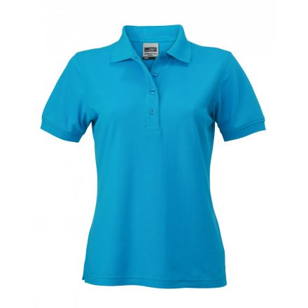 James&Nicholson J&N Ladies' Workwear női galléros póló JN829 turquoise XS