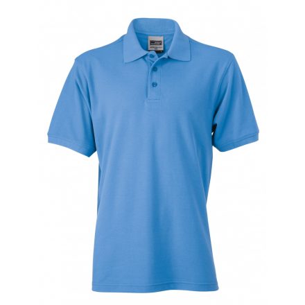 James&Nicholson J&N Men's Workwear galléros póló JN830 aqua   vízkék 3XL