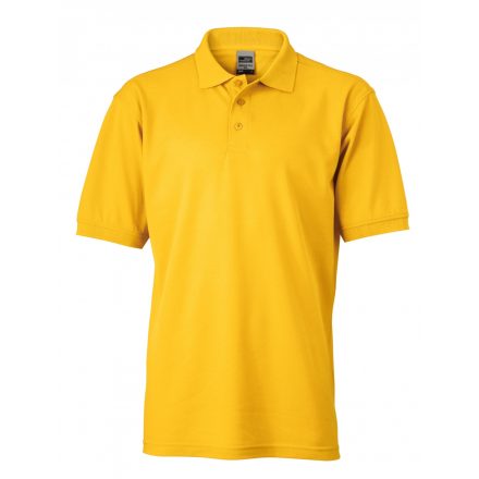 James&Nicholson J&N Men's Workwear galléros póló JN830 gold-yellow 5XL