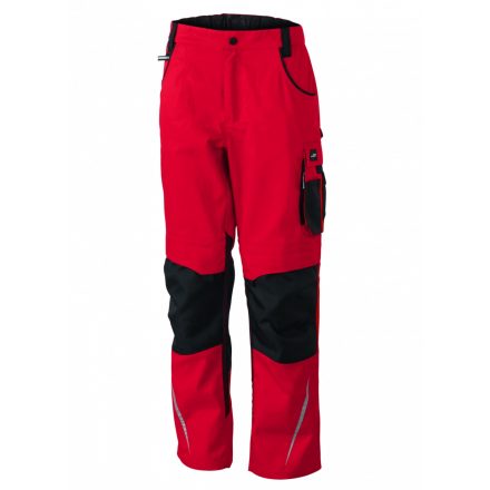 James&Nicholson STRONG derekas nadrág JN832 red/black 102