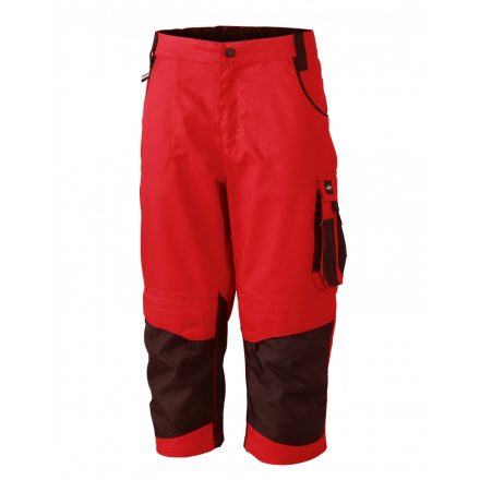 James&Nicholson STRONG 3/4-es nadrág JN834 red/black 46