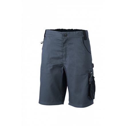 James&Nicholson STRONG bermuda nadrág JN835 carbon/black 42